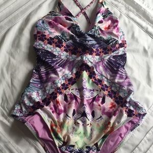 Nanette Lepore one piece swim suit. Size M.
